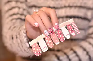 Designer Stickers For Nails Good Quality Self Adhesive Popular Packaging For Free Nail Stickers