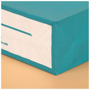 Conception De Dessin <span class=keywords><strong>Animé</strong></span> Personnalisé <span class=keywords><strong>Nom</strong></span> Logo Boucle Poignée Offset Imprimé Pas Cher Recyclable Kraft Sacs En Papier Pour Faire Du Shopping - Product Image 5