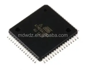 ATMEGA128A-AU, 8bit AVR микроконтроллер, 16 МГц, 4 КБ, 128 КБ флэш-памяти, 64-Pin QFN IC