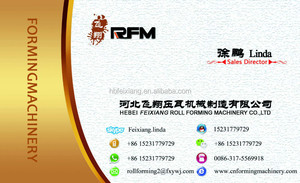 เครื่องทำโครงเหล็กเบา เครื่องทำรางเหล็กสำหรับโครงสร้างเพดาน พร้อมรูปตัว C U W - Product Image 6