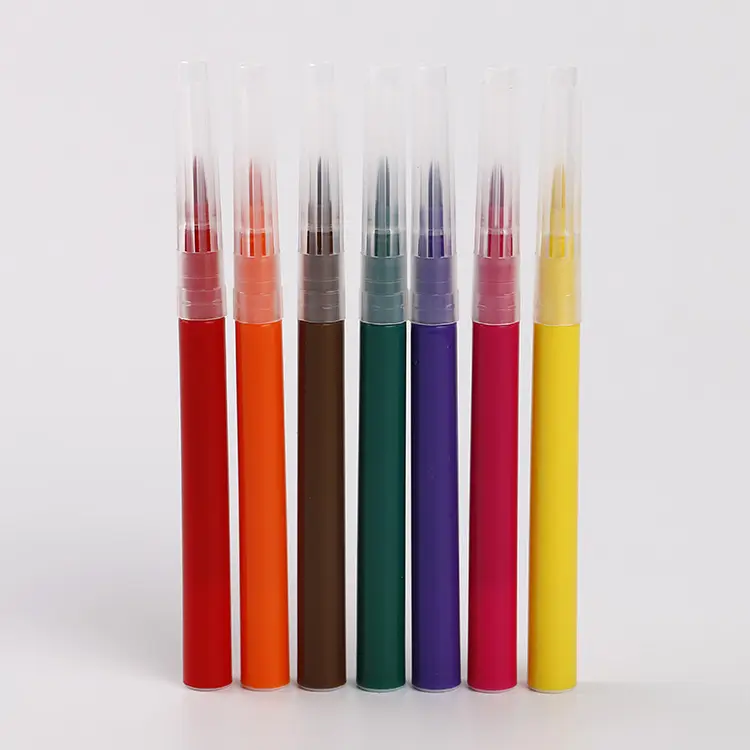 6 видов цветов оптовая продажа подарок промотирования Мини цветная маркерная ручка комплект