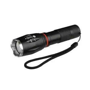 2 in 1 aluminum alloy Lanterna 10w high power Flexible Torch 5 modes hidden COB zoomable flashlight with magnetic base