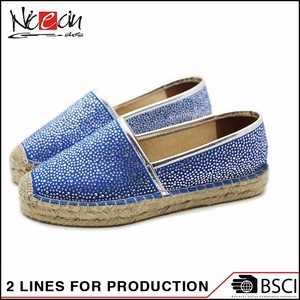 Negozio Fannullone Iuta Riciclare Scintillio Delle Ragazze Scarpa - Product Image 3