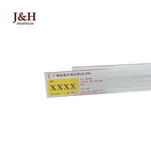 J & H ที่เก็บของติดผนัง,กาวติดซูเปอร์มาร์เก็ตชั้นวางแก้วใสแถบข้อมูลแนวคิด - Product Image 4