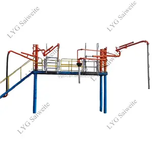 oil & gas loading platform and stairs