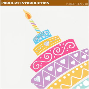 Europa popolare eco-friendly <span class=keywords><strong>buon</strong></span> <span class=keywords><strong>compleanno</strong></span> biglietti d'auguri con Foil timbring Design per feste promozionali - Product Image 6