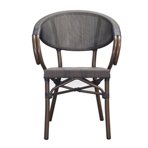 Giá Rẻ Hiện Đại Patio Cafe Wicker 5 Mảnh Ăn Đặt Đồ Nội Thất Ngoài Trời Vườn Hiên Mây Nhôm Bảng Và 4 Chỗ Ngồi Ghế - Product Image 2