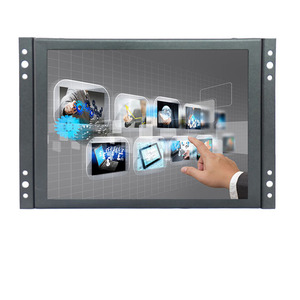 8 pollice 4:3 cassa del metallo VGA segnale Aperto Su Parete Incorporato cornice industriale monitor LCD schermo display - Product Image 2