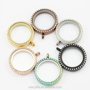 Mecylife Cá Nhân Hình Bầu Dục Hình Không Gỉ Mề Đay Thép Không Gỉ Và Quyến Rũ Vòng Cổ - Product Image 5