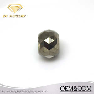 Ronda Facetas de Piedra semipreciosa Natural <span class=keywords><strong>Pirita</strong></span> Cuentas - Product Image 2