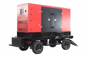 Tailer 유형! 상자 트레일러 발전기, 250kva 400kw - 500kw 방음 침묵하는 디젤 엔진 발전기