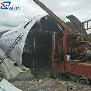 Cầu vật liệu xây dựng nửa-vòng tròn tấm thép cống ống - Product Image 4