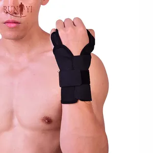 Promotion Handband Bowling Sport Gel Gym Guard Support Wraps Selbst erhitzende Handgelenks tütze