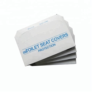 Pasta vergine monouso a mezza piega ricicla carta di pasta di legno 250 confezioni 20 in fodere per sedili per <span class=keywords><strong>WC</strong></span> - Product Image 2