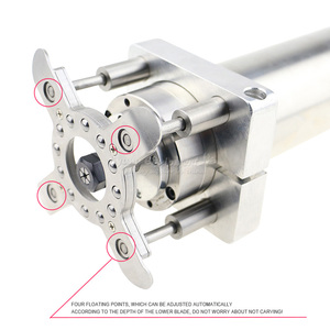 CNC routeur gravure Machine 65mm 80mm broche automatique presse plaque flottant pression chargeur bricolage pièces pince dispositif - Product Image 2