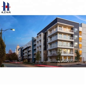 Thiết Kế Hiện Đại Prefab Kết Cấu Thép Khách Sạn Xây Dựng - Product Image 1