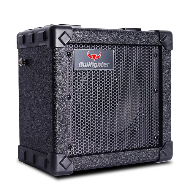 Bullfighter 30watts black rechargeable electric Guitar Mini Amplifier for acoustic and electric guitar