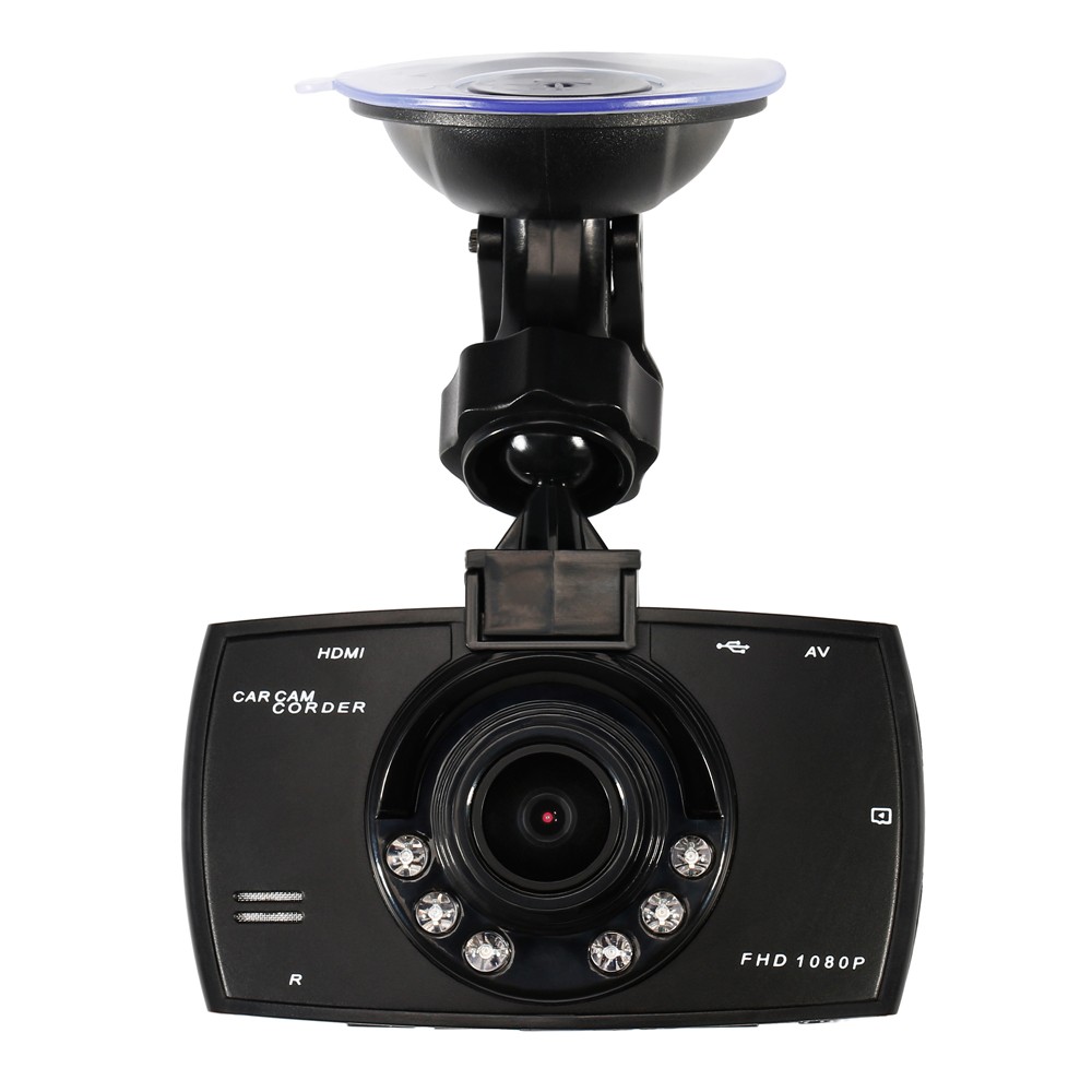 Dash Cam 1080p a 4 canali con visione notturna, vista a 360°, schermo