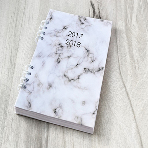 Factory Custom Printing A3 <strong>A4</strong> A5 Marble Color Wire Bound Spiral Coil Notebook <strong>Diary</strong> - Product Image 4