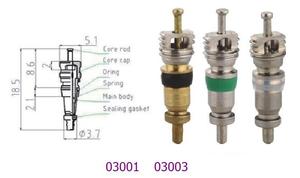 HVAC-Núcleo de válvula de neumático de alto rendimiento, A/C, LB9000, 5V1, latón, núcleo de válvula de neumático, TRC1R Siming - Product Image 3