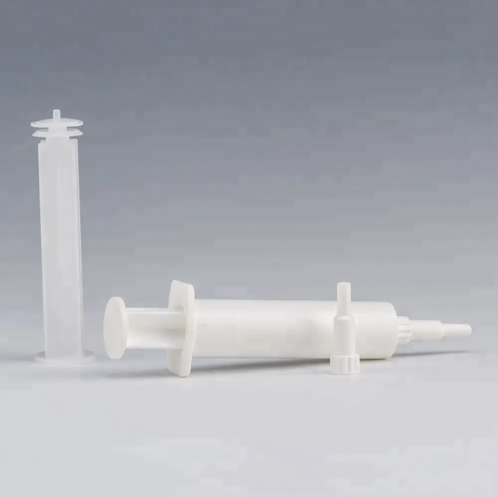 5-13ml Narrow Nozzle Plastic Disposable Prefilled Intramammary Syringe for Cow Mastitis Treatment