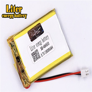 Plug 2.5-2 P 3.7 V 484550 1800 mah lipo battery Rechargeable solar li ion polymer lithium battery with PCM - Product Image 3