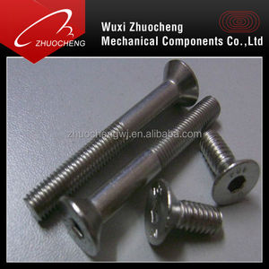 DIN7991-tornillos avellanados de acero <span class=keywords><strong>allen</strong></span>, grado negro 10,9 - Product Image 6