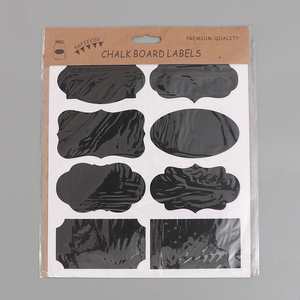 Die Cut Black Waterproof Reusable PVC Chalkboard Stickers,New Cheap Shaped Blackboard <strong>Pantry</strong> Sticker <strong>Labels</strong> - Product Image 6