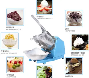 Vinh quang Nhà Máy GL-SIS Taiwnese Thương Mại Điện Tuyết Ice Shaver/Bông Tuyết Ice Crusher