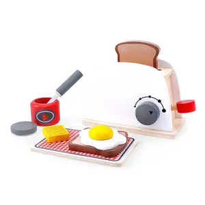 Juego <span class=keywords><strong>de</strong></span> cocina <span class=keywords><strong>de</strong></span> madera personalizado para niños, <span class=keywords><strong>juguete</strong></span> <span class=keywords><strong>tostador</strong></span> <span class=keywords><strong>de</strong></span> madera - Product Image 3