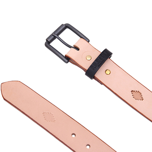 Cinturón de Cuero Genuino de Piel de Árbol Curtida al Vegetal Tallado a Mano al por Mayor, Logotipo Personalizado en Relieve, OEM ODM, MOQ Pequeño Aceptable, Directo de Fábrica - Product Image 2