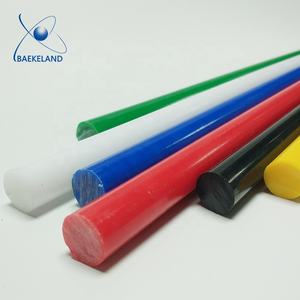 Dia 6*1000 מ "מ צבעוני פלסטיק בצבע אדום מוט מגרד - Product Image 2