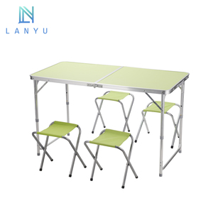 Lourd rectangle duty rectangulaire pas cher petit pliant en aluminium roll top <span class=keywords><strong>camping</strong></span> <span class=keywords><strong>4</strong></span> <span class=keywords><strong>places</strong></span> <span class=keywords><strong>table</strong></span> de pique-nique - Product Image 2
