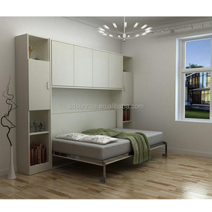 Meubles modernes <span class=keywords><strong>gain</strong></span> <span class=keywords><strong>de</strong></span> <span class=keywords><strong>place</strong></span> <span class=keywords><strong>Lit</strong></span> mural pliable <span class=keywords><strong>Lit</strong></span> Murphy avec <span class=keywords><strong>armoire</strong></span> - Product Image 3