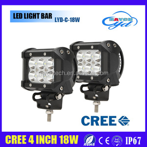del coche suv de conducción de camiones 6x3 w cr ee reflector led, Llevó <span class=keywords><strong>la</strong></span> lámpara de trabajo led light <span class=keywords><strong>bar</strong></span> 4 "18 w - Product Image 2