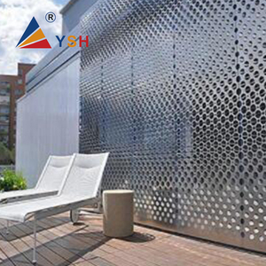 Vente chaude Gouttière Feuille Protège-Maille Métallique Perforée <span class=keywords><strong>pour</strong></span> Radiateur Couverture Filtres Acier/Acier Inoxydable/Aluminium Matériel - Product Image 4