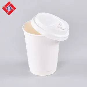 Môi Trường Trắng Nhiệt Bằng Chứng Dùng Một Lần Hai Lớp Trà Nóng Uống Cà Phê Cốc Giấy - Product Image 1