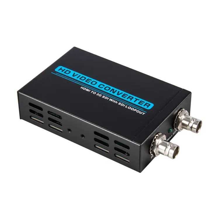 HDMI untuk 2 Port 3G/HD/SD-SDI SDI Scaler Converter Mendukung 720 P/1080 P