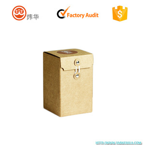 High Quality Kraft <strong>Paper</strong> Packaging Boxes Recycled <strong>Fold</strong> Custom Gift <strong>Box</strong> With String - Product Image 2