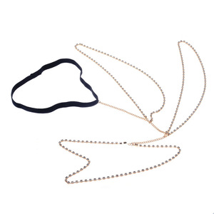 फैशन स्फटिक पैर श्रृंखला गहने महिलाओं के लिए थोक N800224 - Product Image 4