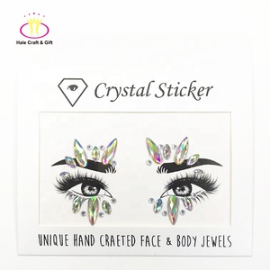 Autocollants en cristal de haute qualité pour le corps en acrylique, bijoux, pierres précieuses pour le <span class=keywords><strong>visage</strong></span> - Product Image 6