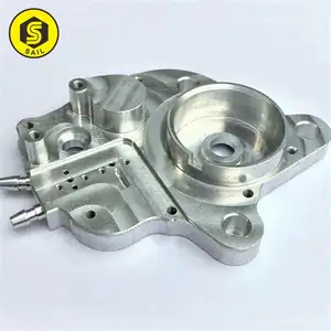 Kustom Presisi Aluminium Motor Spare Parts CNC Bagian Mesin