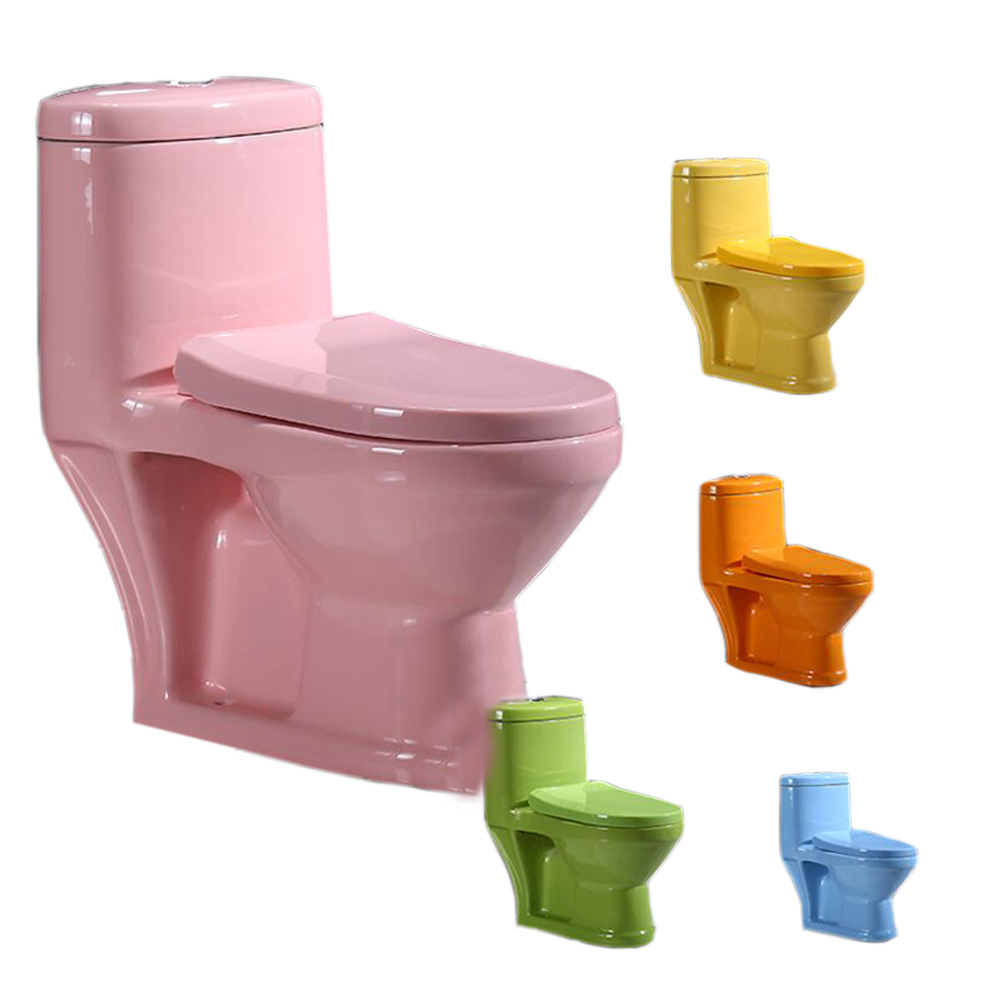 WC di colore del capretto di wc di un pezzo di scuola materna articoli sanitari wc per i bambini