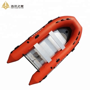 Delux — bateau de pêche gonflable Dinghy avec Air f10, bateau de forme plate-forme Hypalon, accessoire rigide avec bras couverts - Product Image 5