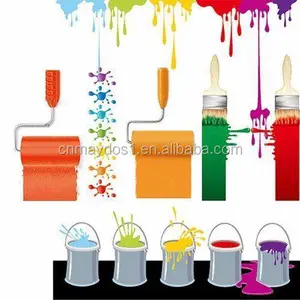 Anti Fungus Waterbased Acrylic Emulsion Wall Paint / Guangzhou Decorative Building Materials