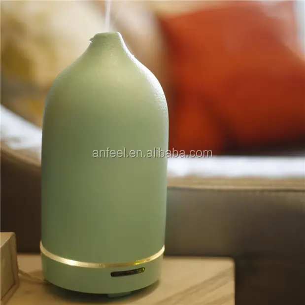 2018 Keramik Besar Humidifier Ultrasonik Aroma Aromaterapi Porselen Minyak Esensial Keramik Aroma Diffuser