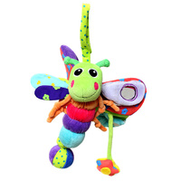 Jouet en peluche insecte personnalisé, vert et réaliste, jouet en peluche doux, sauterelle