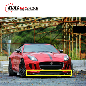 Diffuseur arrière, jupes latérales et lèvre avant en fibre de carbone sèche, style F Type ST, anti-rayures, ajustement parfait, pour voitures de prestige, accessoire automobile - Product Image 4