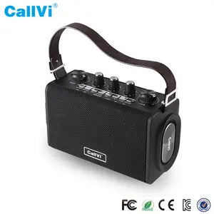 Callvi V-830 PA صوت لاسلكي مضخم كاريوكي 20w مكبر صوت الجيتار