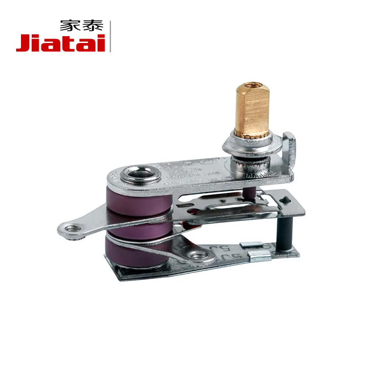 JIATAI KST254-D 200 Degree Bimetallic Thermostat Fryer Other Home Appliance Parts T250 Controlled Deep Fryer 15/18/20mm 15A/10A